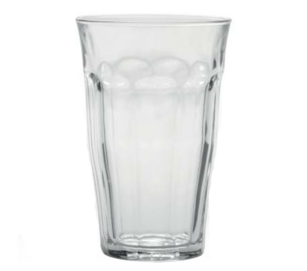 "PICARDIE" glass tumblers (500 ml / 16 5/8 oz)
